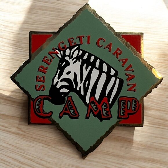 Disney Jewelry - Disney Pin - Zebra - Serengeti Caravan Camp from 2000